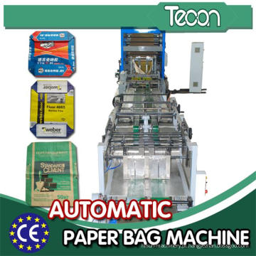 Linha de produção automática do saco de papel do cimento do controle (ZT9802S &amp; HD4913B)